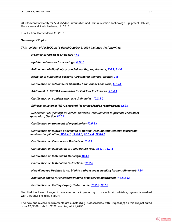 UL 2416 PDF UL 2416 PDF
